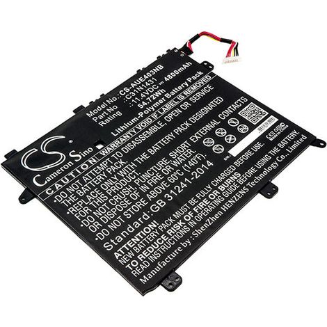 NX - Batterie ordinateur portable compatible Asus 11.4V 4800mAh - 0B200-01600000