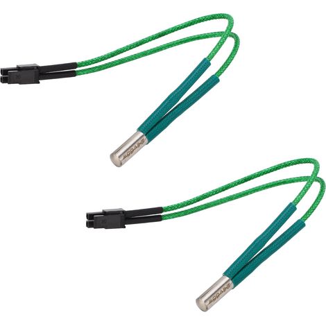 Lot de 2 tubes chauffants pour cartouche d'imprimante 3D, anti-oxydation, haute puissance, compatibles avec les imprimantes VORON 24 V, 15 mm et 65 W (1/5)