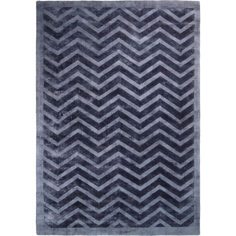Tappeto a pelo corto Luxury con motivo zigzag 120x170 cm (1/4)