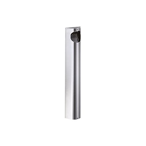 Cenicero mural de acero inoxidable  capacidad 3,5 l  H x A x P