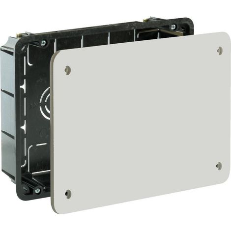 Scatola di connessione da incasso in tramezzo vuoto 164x106mm vite 16 ingressi tubo diametro 25 SOLERA 5363