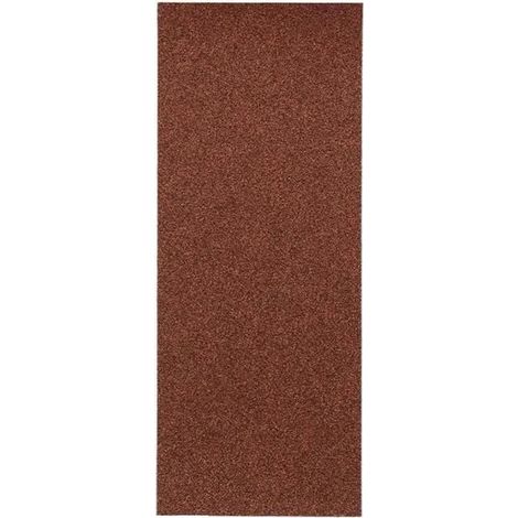 Papel de lija kwb 815120 óxido de aluminio 93x230 mm 10 unidades