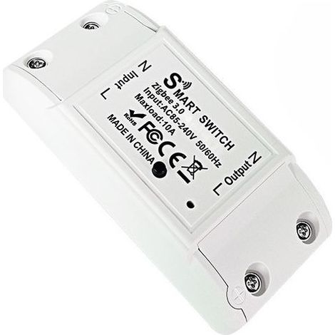 Interrupteur Connecté ZigBee, 10A Interrupteur Intelligent, Protection Auxiliaire Contre la Surchauffe, Commande Vocale (1/5)