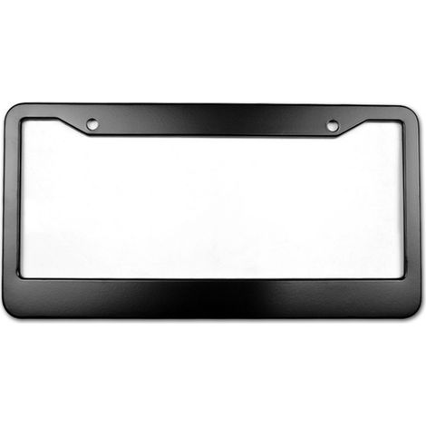 Cadres de plaque d'immatriculation en alliage d'aluminium, cadre de voiture à 2 trous 12.26.291.18 pouces pour véhicules américains avec vis et boucle (1/5)
