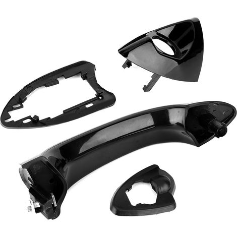 Poignée de porte extérieure avant gauche conducteur compatible BMW E53 X5 2000-2006, référence 51218257737, poignée latérale extérieure, garniture de portière, pièce OEM. (1/5)