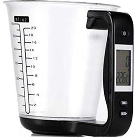 1 pièces numérique cuisine electronic verre doseur scale avec LCD affichage pour precise cuisson et pâtisserie (1/5)