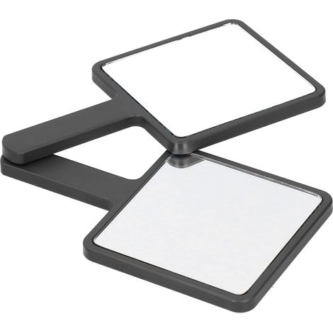 2pcs Miroir de Maquillage Pliable - Miroir Cosmétique de Voyage Compact et Léger (1/5)