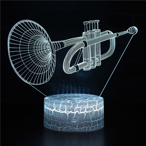Lampe De Bureau Avec Veilleuse - 16 Couleurs Led - Télécommande Incluse - Pour Chambre À Coucher Et Salon - 1 Pièce (1/2)