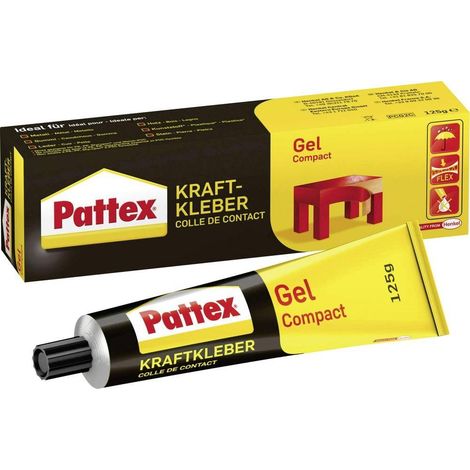 Pattex Cola Fuerte Gel Compacto amarillo 125 g