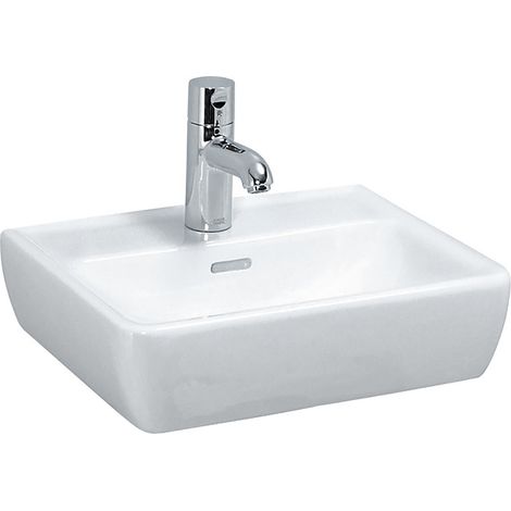 LAUFEN PRO A lave-mains, 1 trou de robinetterie, avec trop-plein, (1/5)