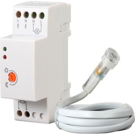 Maclean Interruttore Crepuscolare DIN 3000W MCE83 (1/4)