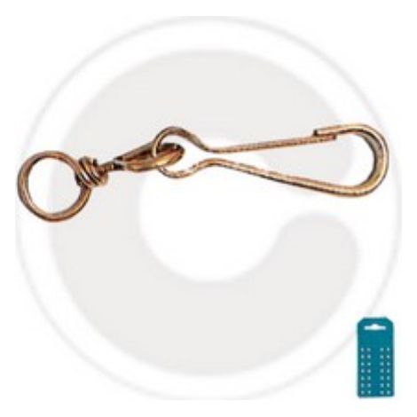 cf 4 mousquetons mousqueton simplex mm 60 crochet anneau pour clA s
