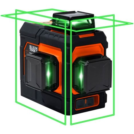 Klein Tools Laser de ligne vert 360° autolissant 60 m rechargeable (1/5)