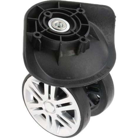 Pair of Silent Suitcase Casters, Universal Replacement Part - 44 x 90 mm (1/5)