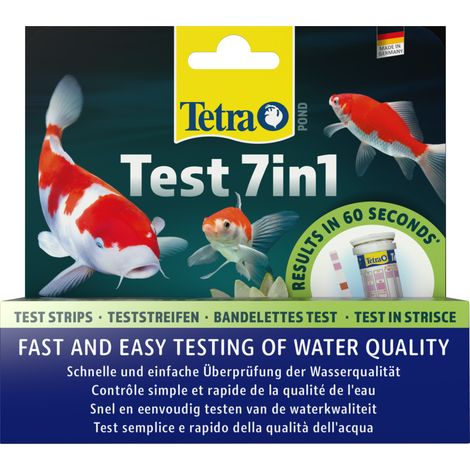 Tetra Pond Teichpflege Test 7 in 1 Teichpflege