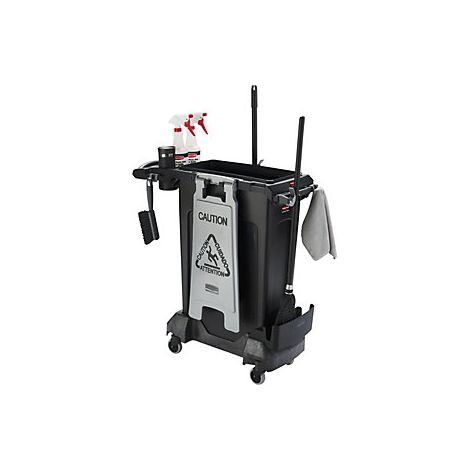 Carro de limpieza juego de bastidor para carro SLIM JIM® L x (1/3)