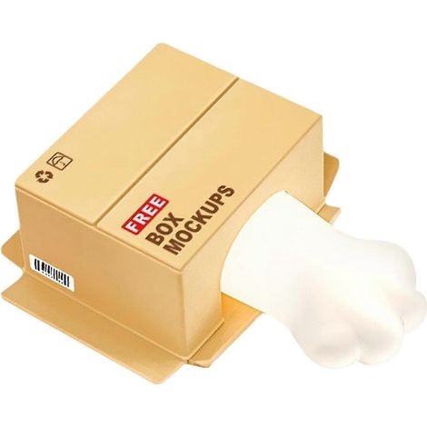 Nachtlicht in Katzenpfotenform aus Silikon, 18,3 x 14,6 x 6 cm, USB-C-Ladeanschluss, Timer, Leuchtfunktion für Kinder