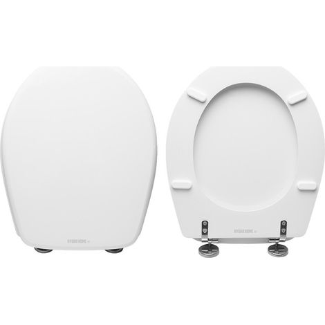 Copriwater Zero Light Catalano legno rivestito in resina poliestere bianco (1/4)