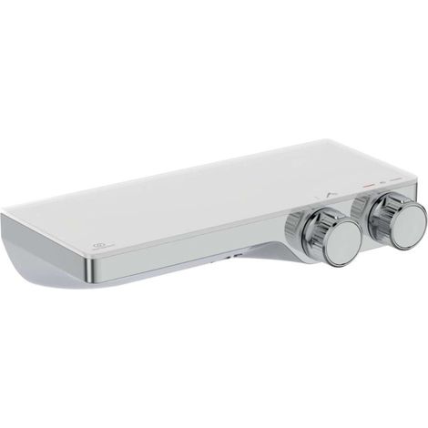 Termostato doccia IS Brausethermostat AP Ceratherm S200 con ripiano cromato (1/4)
