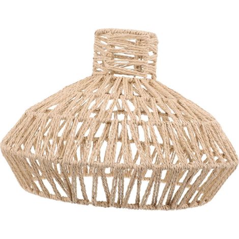 Deckenlampenschirme fürs Schlafzimmer, kleine Rattanlampenschirme, Vintage-Papierweb-Lichtabdeckung