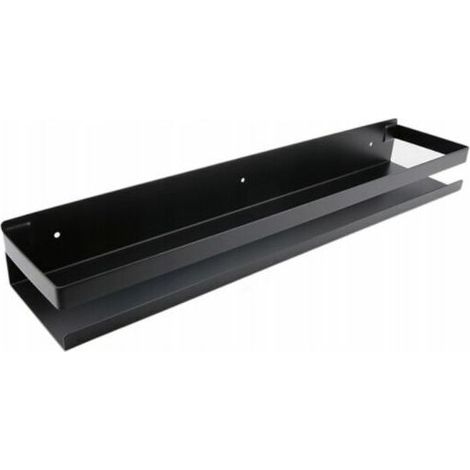 Acier inoxydable sans perforation, dessin d'étagère de cuisine 50cm, universel pour salle de bain et cuisine (1/5)