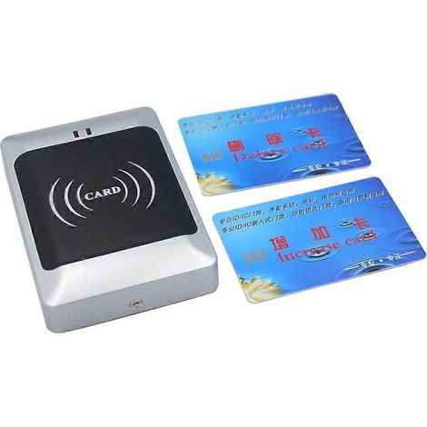 Système de contrôle d'accès métallique autoportant étanche IP67 avec interfaces RFID, ID et IC, prenant en charge les entrées Wiegand 26/34, 2000 utilisateurs et la version EM 125 kHz. (1/4)