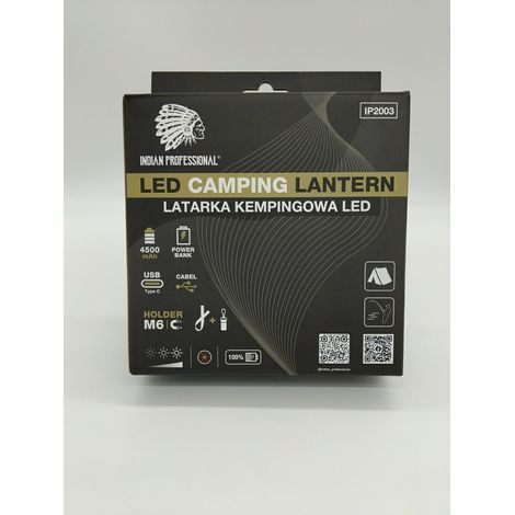 LATARKA LED CAMPING LANTERN POWER BANK 4500mAh PREMIUM /INDIAN PROFESSIONAL