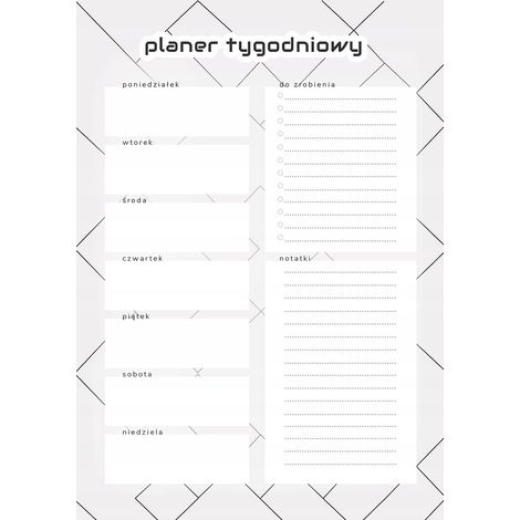 PLANIFICADOR SEMANAL MAGNÉTICO PARA NEVERA 30x42,5 CM