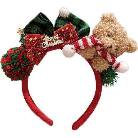 Trendiges Haaraccessoire für Weihnachtsfeiern, Cosplay, Rentiergeweih, verleiht jedem festlichen Anlass eine besondere Note (Abbildung 1). (1/4)