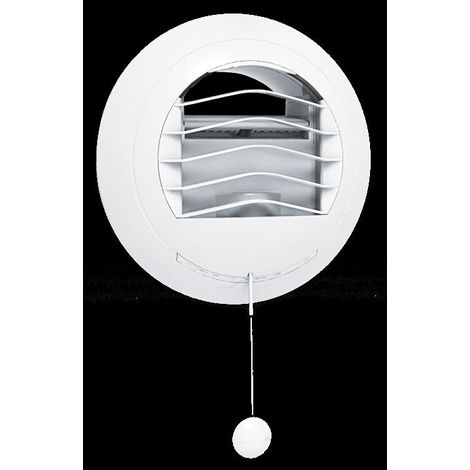 Bouche d'extraction auto-réglable 45/120 m3/h sans manchette Commande par cordon S&P (UNELVENT) 858267