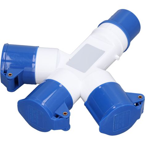 3-poliger, wasserdichter 16-A-Elektrostecker, IP44-Industriestecker für den Innen- und Außenbereich HR-1013 (1/5)