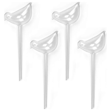 4 Pièces Grande Globes d'Arrosage Automatique, Boule d'Arrosage, Bulbes d'Arrosage Goutte à Goutte, Arrosage Plante Vacances pour Plantes