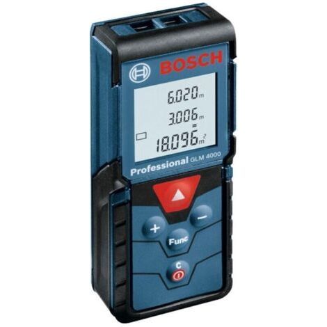 BOSCH GLM4000 Infrarot-Laser-Entfernungsmesser, elektronisches Messlineal – 0601072981