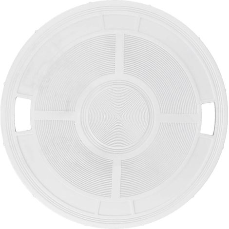 Couvercle d'écumoire de piscine, en plastique durable, facile à remplacer, fiable, pratique et fonctionnel, couvercle de filtre. (1/5)