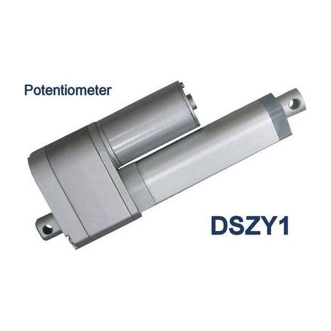 Drive System Europe by MSW Cilindro elettrico DSZY1-12-20-300-POT-IP65 002503 Lunghezza corsa 300 mm Spinta 500 N 12 V/ (1/2)