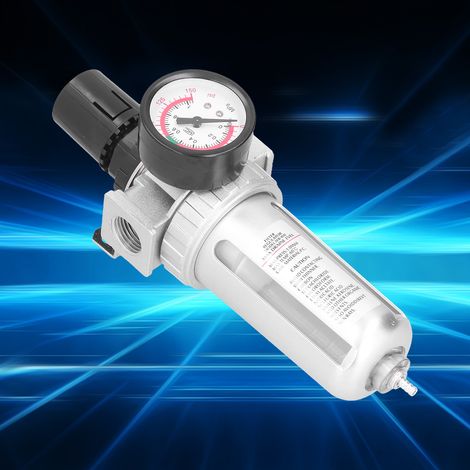 Séparateur huile-eau SFR400, filtre régulateur de pression, processeur de source d'air (1/5)