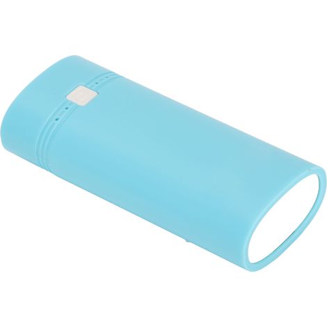 Boîtier de Charge Portable DIY Universel pour Batteries 18650 - Compatible Smartphone, Bleu (1/5)