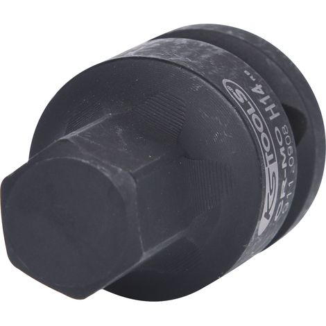 KS Tools 1/2" Kraft-Bit-Stecknuss Innensechskant, kurz, 14 mm