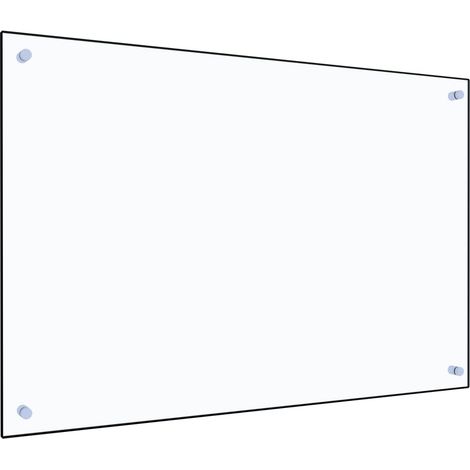 Küchenrückwand Transparent 90×60 cm Hartglas vidaXL