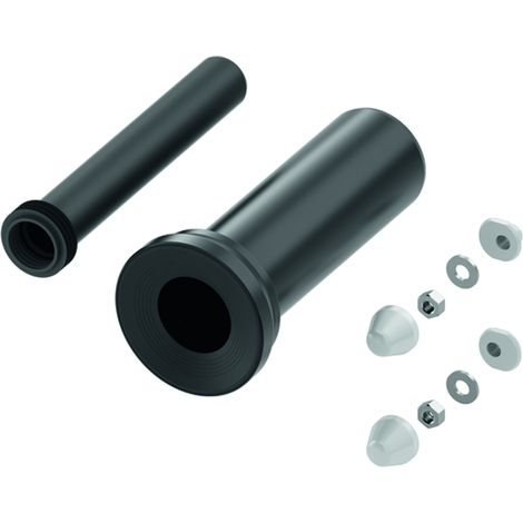 TECE TECE-WC-Anschlussgarnitur DN 90, PE, 400 mm, 9820305