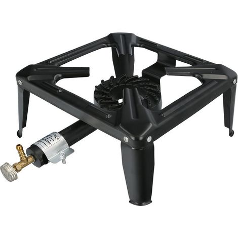 Hornillo gas stove -linea-profesional 4000 watts extérieur fonte (1/3)