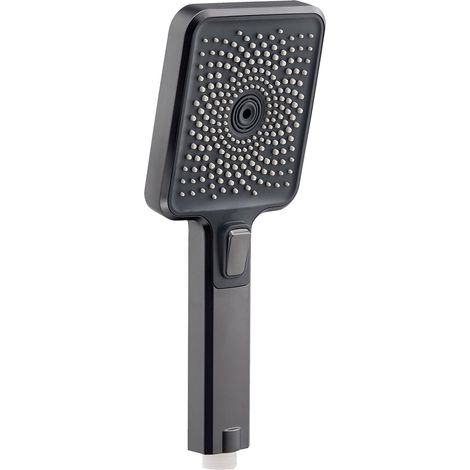 SCHÖNER WOHNEN-Kollektion Handbrause VERINA, wassersparender Duschkopf eckig, Duschbrause mit 3 Strahlarten, Industrial (1/2)