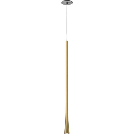 Lampada a Sospensione ad Incasso DAFNE SG/I 7W LED 3000K 213lm in Alluminio Oro Satinato - Design Moderno ed Elegante per Interni (1/3)