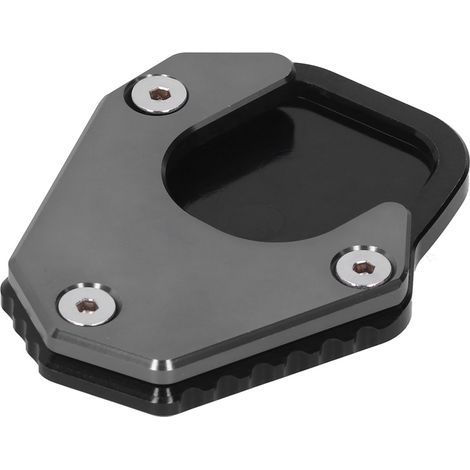 Coussinet d'extension de béquille latérale antidérapant compatible avec Honda CRF250 RALLY/CRF250L 17-20 (couleur titane) (1/5)