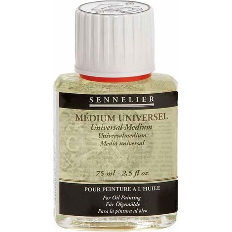 Medium universel transparent pour peinture à l'huile 75 ml