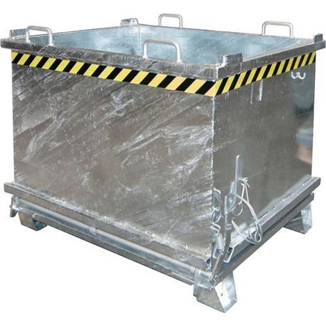 Bauer Klappbodenbehälter SB 1000, feuerverzinkt (1/2)