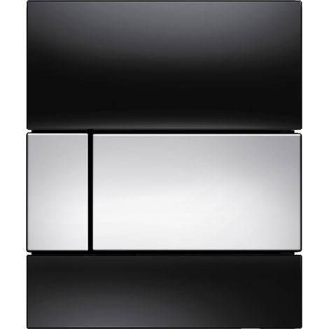 TECEsquare Urinal-Betätigungsplatte, Glas, inklusive Kartusche, (1/4)