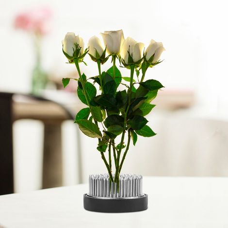 Outil de décoration florale Ikebana Kenzan rond en acier inoxydable (74 mm) (1/5)