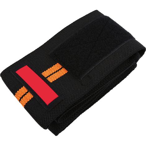 Bracelet De Compression Pour Poignet Réglable Avec Boucle Pour Pouce - Support Stabilisateur Pour Musculation Et Sport - Noir Et Bleu - Lot De 1 (1/2)