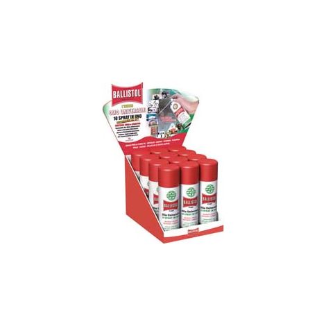 BALLISTOL OLIO UNIVERSALE ML.200- - ml.200 in bomboletta spray - 2 pezzi BALLISTOL